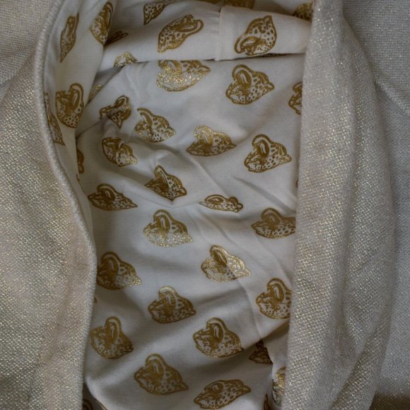 Couture Womens NFL Jacksonville Jaguars Play Action Cream Hoodie New XS - Picture 7 of 8